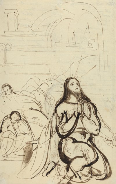 Studera för, Agony in the Garden av Benjamin Robert Haydon