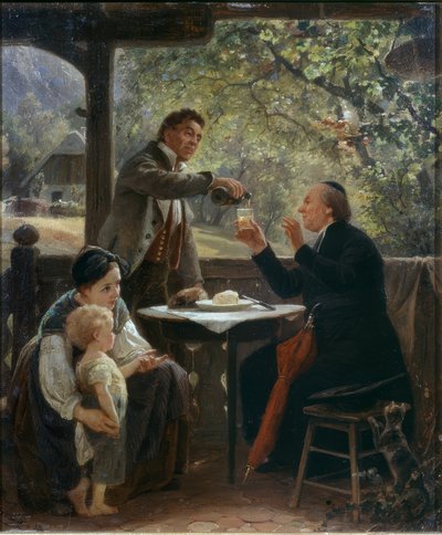 Pastorns besök av Benjamin Vautier