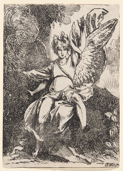Uppståndelsens ängel av Benjamin West