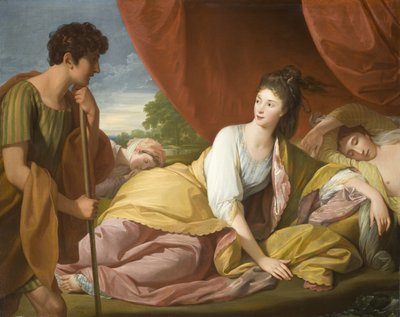 Cymon och Iphigenia av Benjamin West