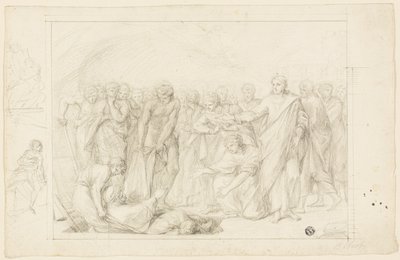 Ananias död av Benjamin West