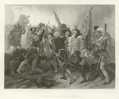 General Wolfes död av Benjamin West