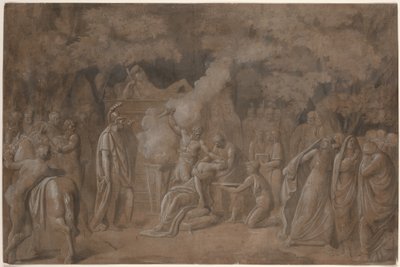 Iphigenias död (?) av Benjamin West