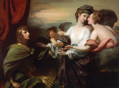 Helen förd till Paris av Benjamin West