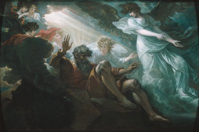 Moses visade det utlovade landet av Benjamin West
