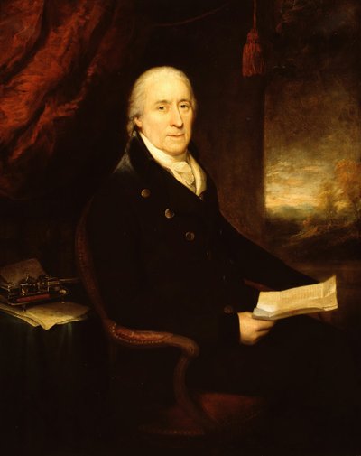 Porträtt av en man, 179099. av Benjamin West