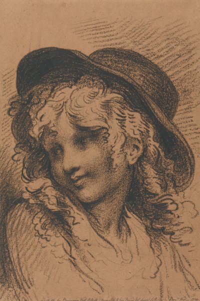 Porträtt av konstnärens son, Raphael av Benjamin West