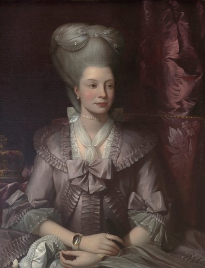 Drottning Charlotte av Benjamin West