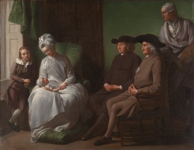 Konstnären och hans familj av Benjamin West