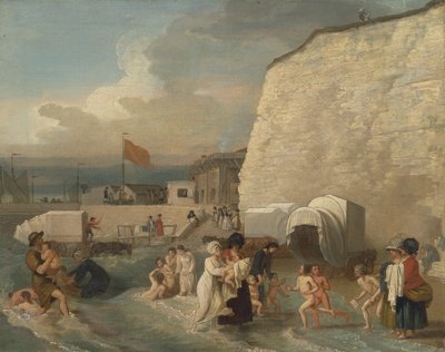 Badplatsen vid Ramsgate av Benjamin West