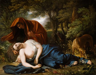 Prokris död av Benjamin West