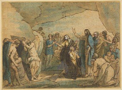 Lazarus uppståndelse av Benjamin West