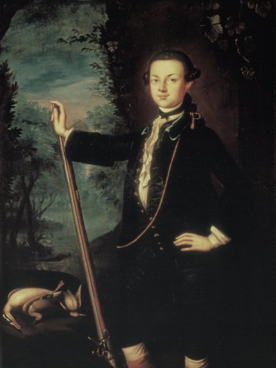 Thomas Mifflin (1744-1800), ca 1757-59 (olja på duk) av Benjamin West