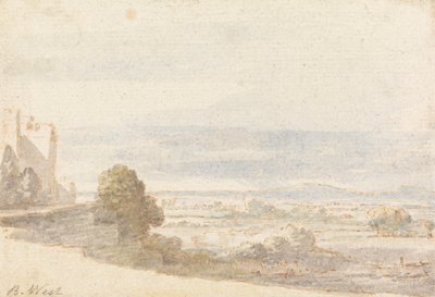 Windsor Great Park från Castle Terrace av Benjamin West