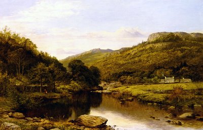 En fin eftermiddag i norra Wales av Benjamin Williams Leader