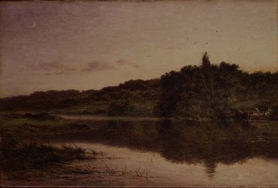 Kväll på Streatley, Bedfordshire av Benjamin Williams Leader