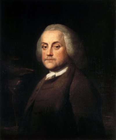 Benjamin Franklin av Benjamin Wilson