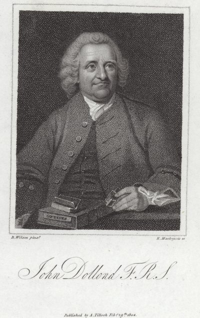John Dollond av Benjamin Wilson