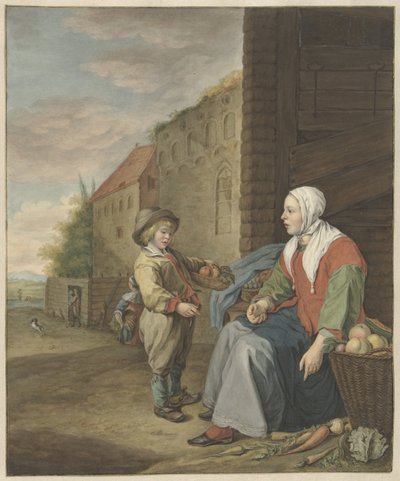 Grönsakshandlaren av Benjamin Wolff