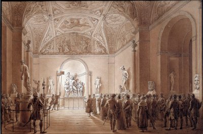 Fackelbesök av kejsar Napoleon I av Benjamin Zix