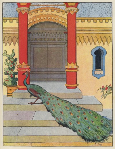 Påfågel av Benjamin Rabier