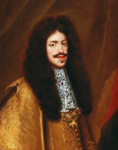 Porträtt av kejsar Leopold I 1640-1705, andra hälften av 1600-talet. av Benjamin von Block