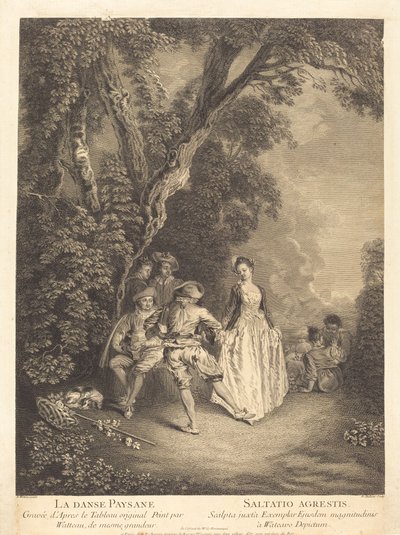 Bondedansen. av Benoit Audran II