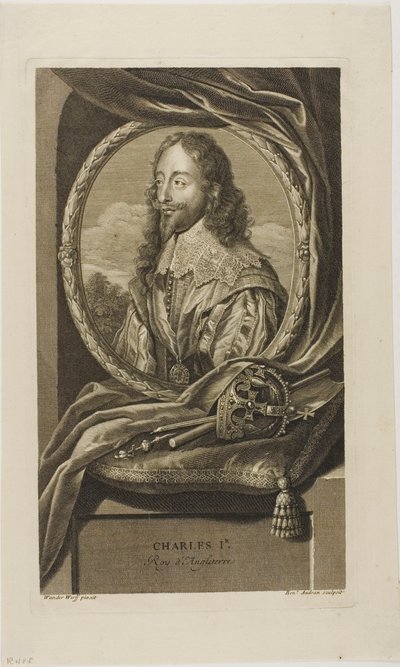 Karl I, kung av England av Benoit Audran I