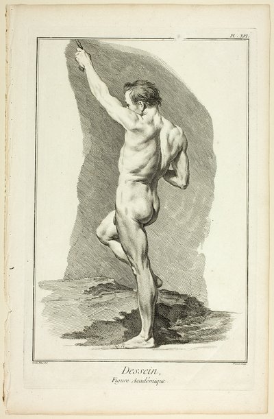 Design: Academic Figure, från Encyclopédie av Benoit Louis Prevost