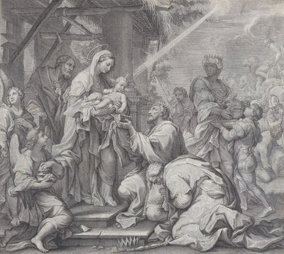 Magiernas tillbedjan, 1714-24. av Benoît Farjat