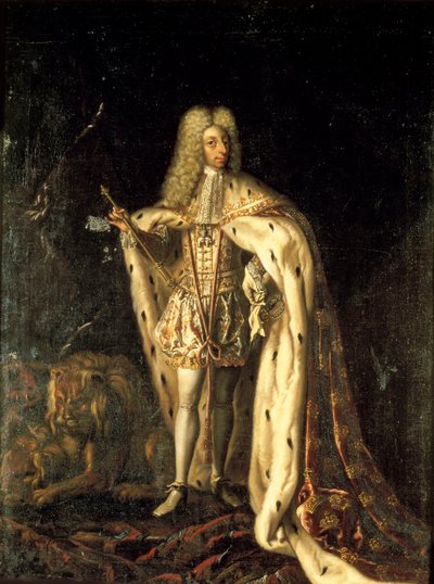 Kung Fredrik IV av Danmark och Norge 1671-1730, um 1700. av Benoît Le Coffre