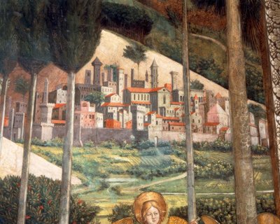 Ängel av Benozzo Gozzoli