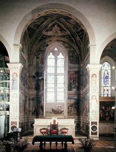 Avsnitt från St. Augustinus liv, 1463-1465 (se även 192535, 192550, 192551, 192553, 192554) av Benozzo di Lese di Sandro Gozzoli