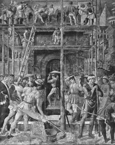 Babels torn av Benozzo di Lese di Sandro Gozzoli