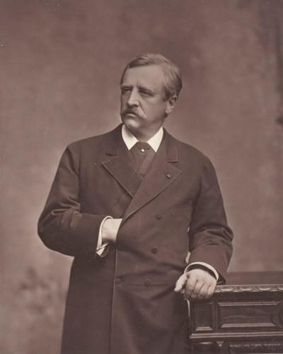 A. E. Nordenskiold svensk geolog och mineralog, född Finland, 1832-1901, ca. 1880 av Benque