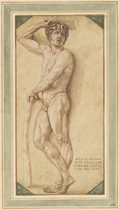 En Satyr av Benvenuto Cellini