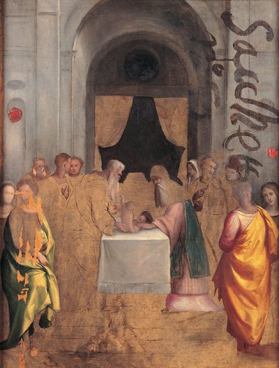 Presentation i templet av Benvenuto Tisi