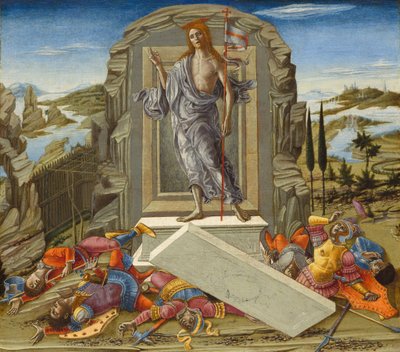 Uppståndelsen, troligen 1491. av Benvenuto di Giovanni