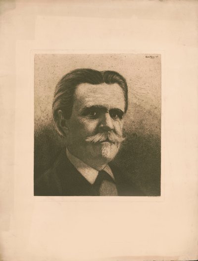 Porträtt av kompositören Vincent d