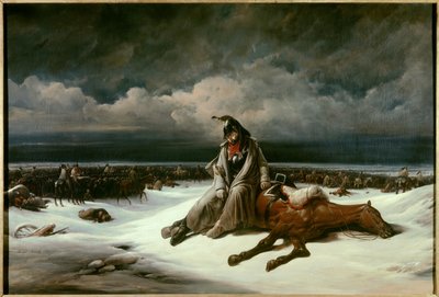 Rysslands pensionering (1812). Målning av Bernard Edouard Swebach (1800-1870) av Bernard Edouard Swebach