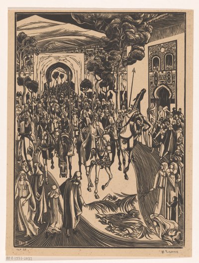 Inträde av Bernard Essers (signed by artist)