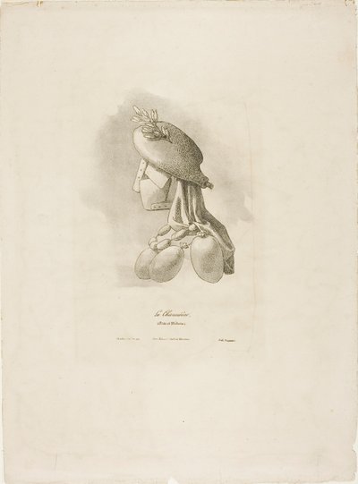 The Butcher-Woman, från Arts et Métiers av Bernard Gaillot