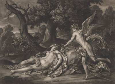Cupid och Psyche av Bernard Lens