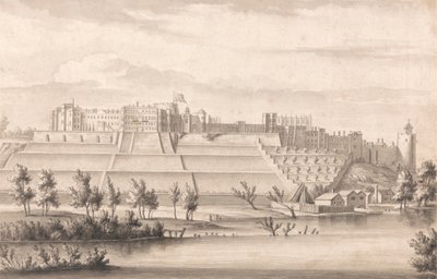 Windsor Castle från norr av Bernard Lens