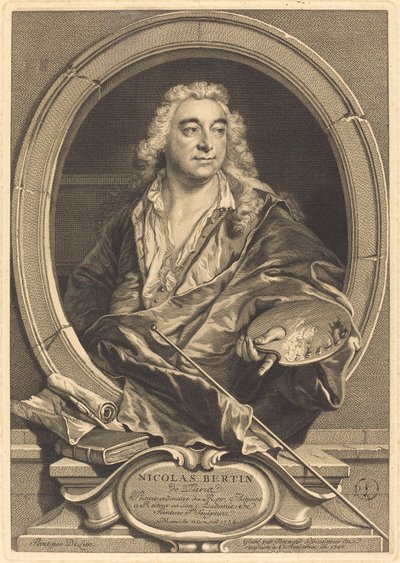 Nicholas Bertin av Bernard Lépicié after Jean François Delyen
