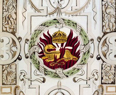 Salamandre (Francois I:s märke) av Bernard Palissy av Bernard Palissy