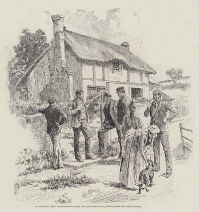 The Strange Adventures of a House-Boat, av William Black av Bernard Partridge