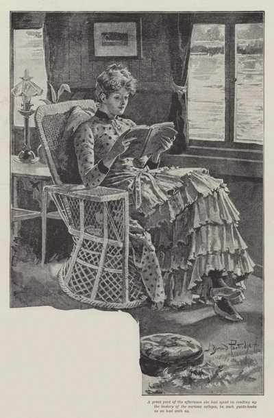 The Strange Adventures of a House-Boat, av William Black av Bernard Partridge