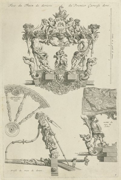 Hertigen av Ossunas statsvagn, 1713 av Bernard Picart