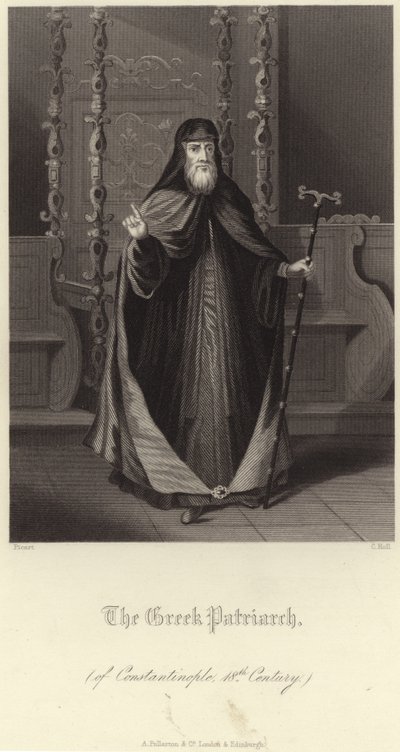 Den grekiska patriarken av Bernard Picart